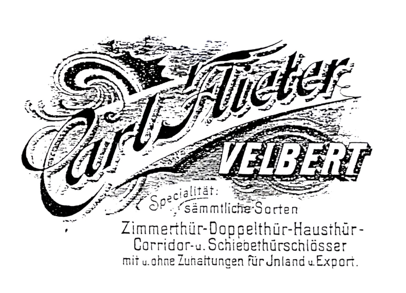 T32 Sie Kfv 1868 Logo Carl Flieter