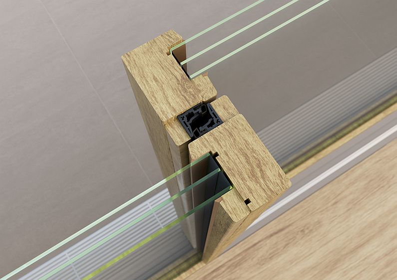 Portal Hs Slim Hout Detail Middenstuk