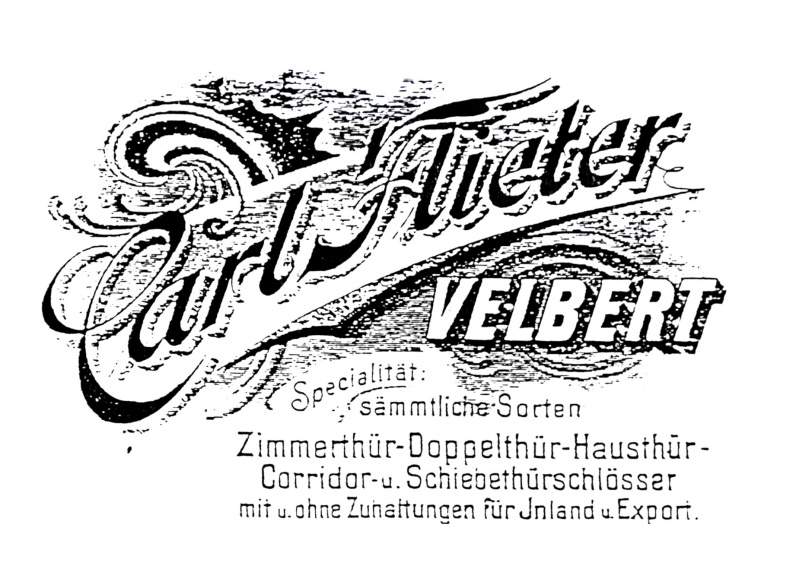 T32 02 Sie Kfv 1868 Logo Carl Flieter