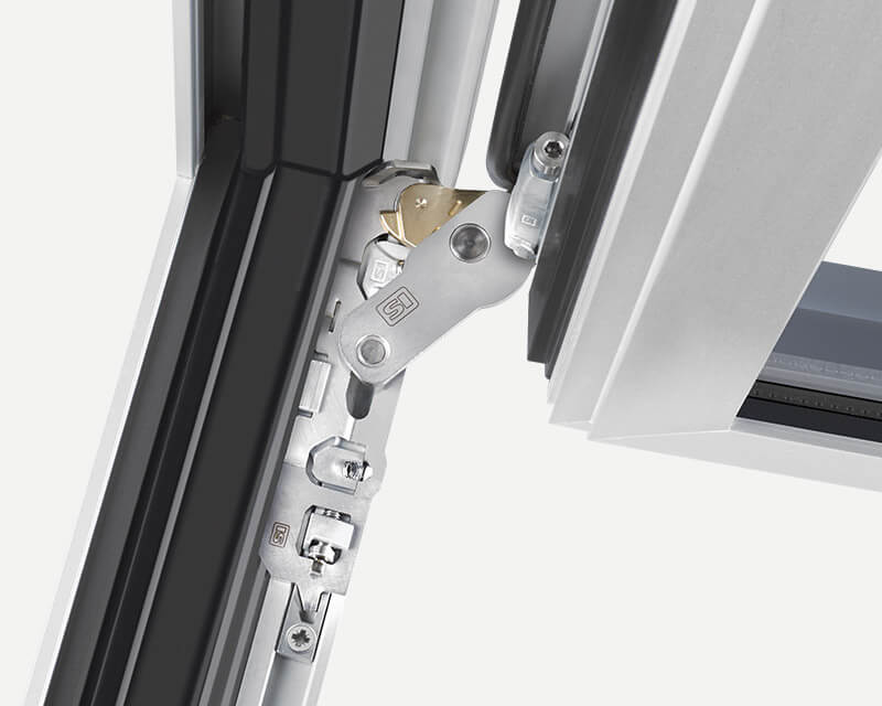 Fenstersysteme Beschlaege Fuer Aluminium Alu Axxent Plus Bandseite Und Schere 04