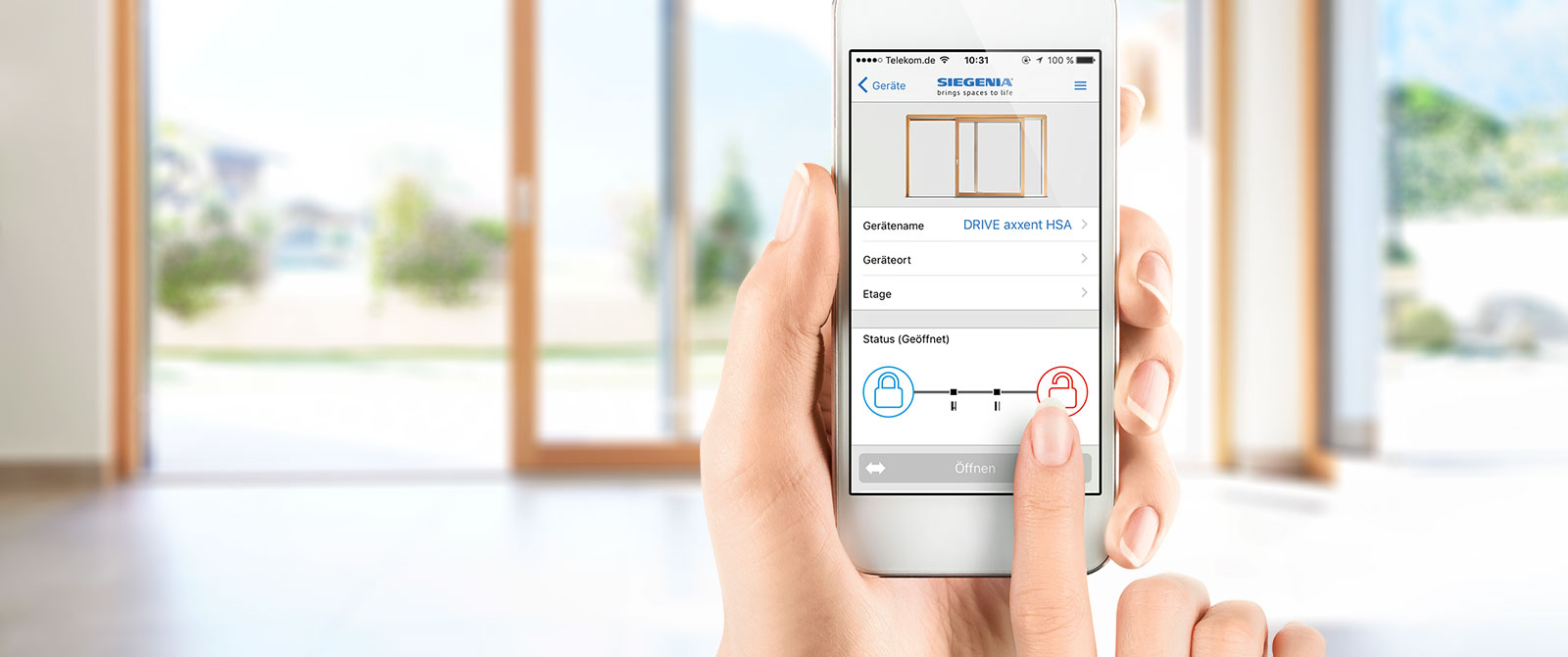 Komfort Barrierefreie-schiebetueren Connect-app