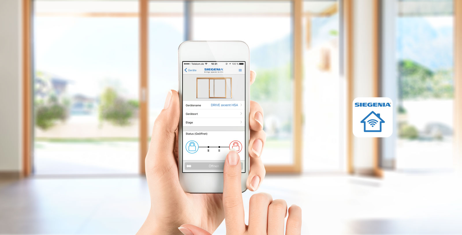 Smart-home Comfort-app Head